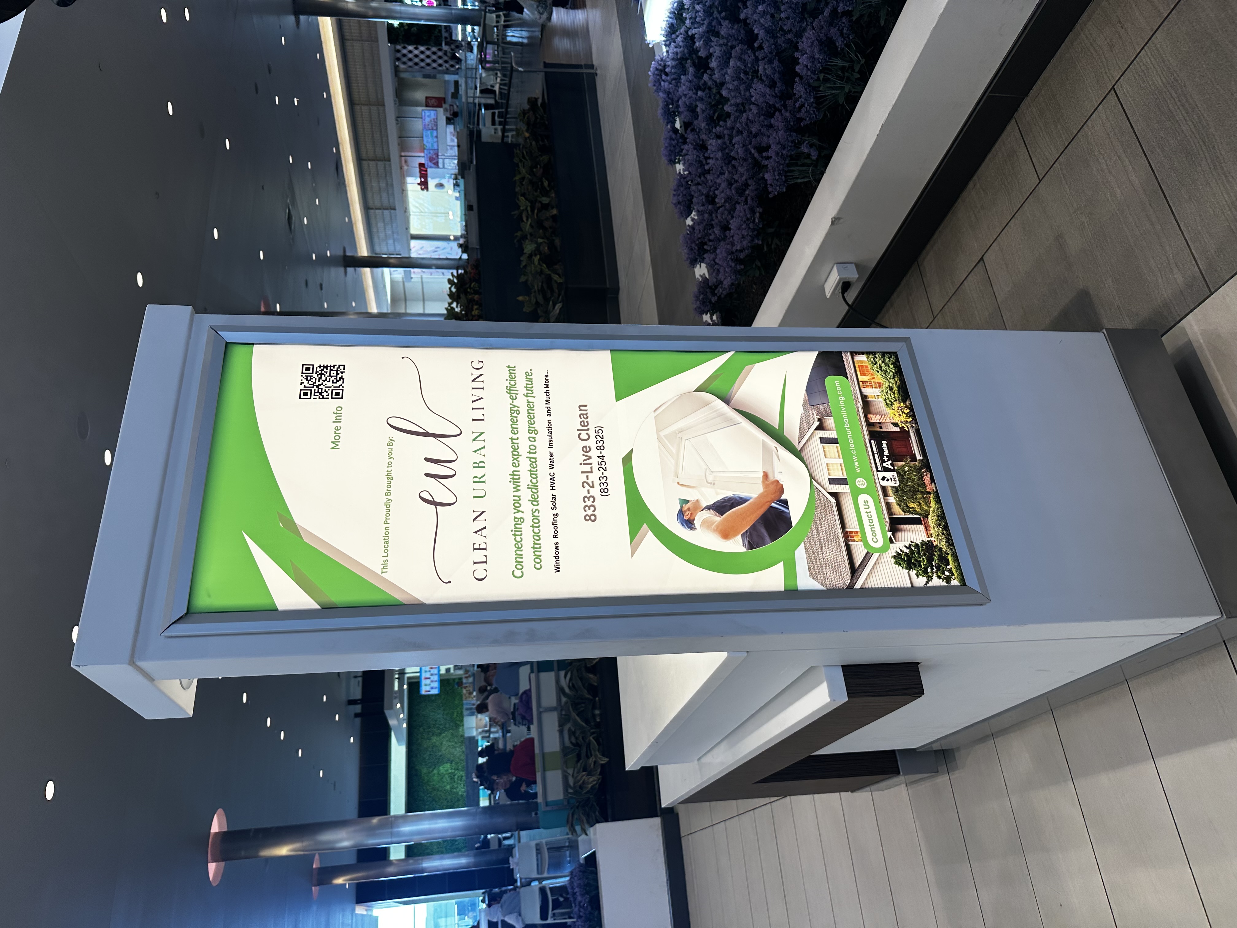 CUL signage in mall