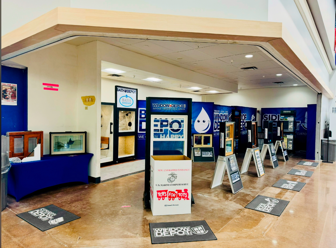 Window depot showroom